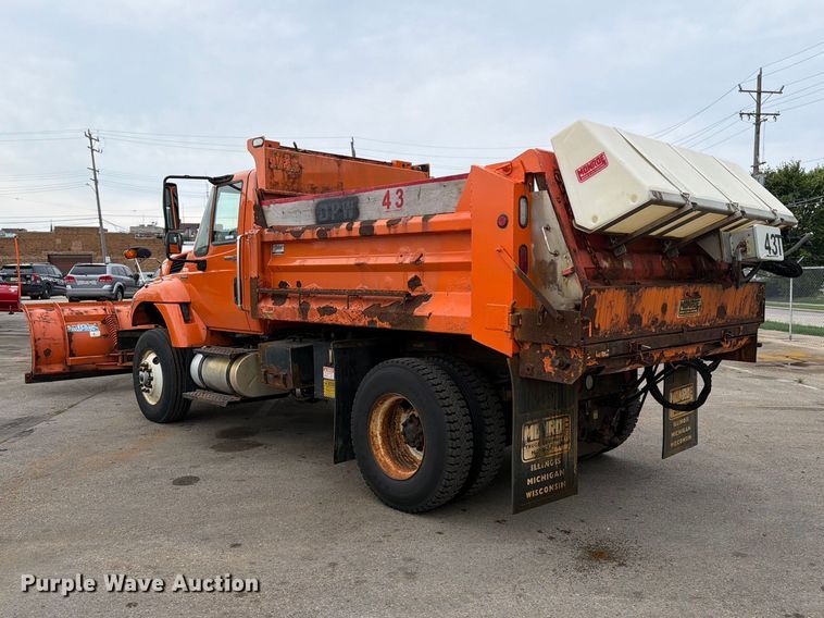 image for item OE9699 2008 International WorkStar 7400 dump truck