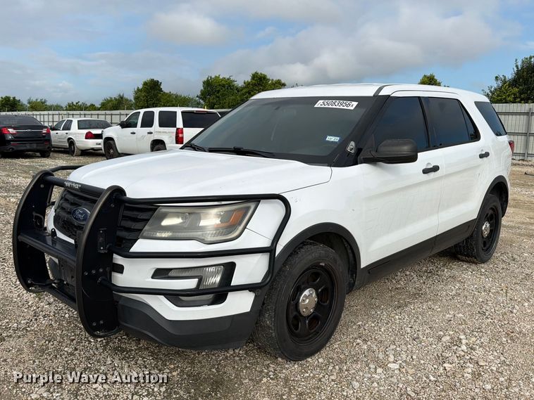 2016 Ford Explorer Police Interceptor SUV