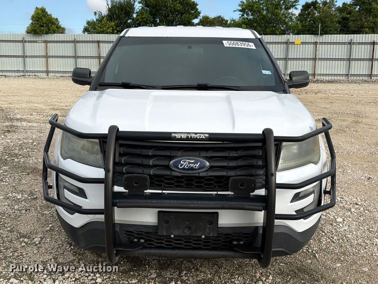 image for item YA3678 2016 Ford Explorer Police Interceptor SUV