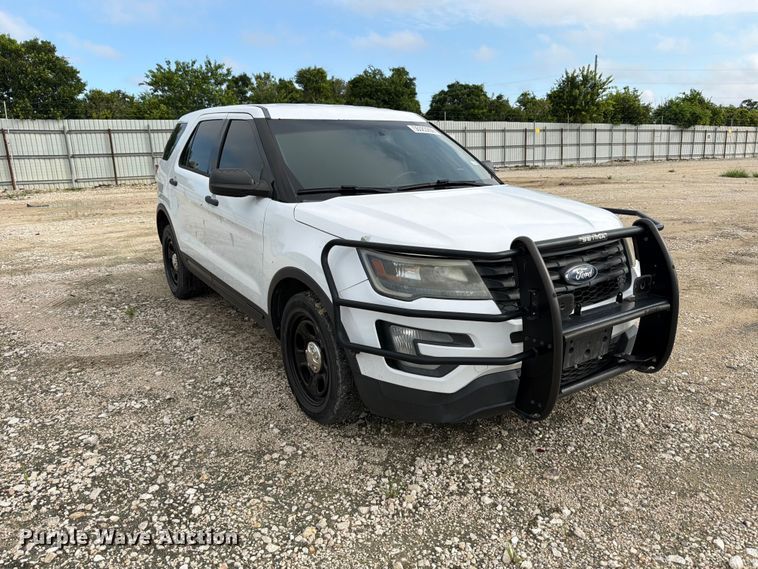 image for item YA3678 2016 Ford Explorer Police Interceptor SUV