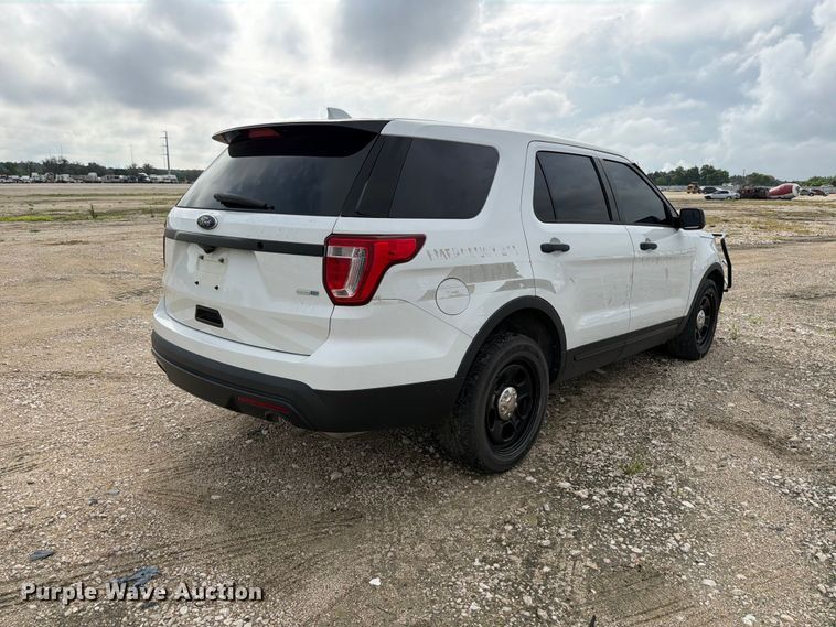 image for item YA3678 2016 Ford Explorer Police Interceptor SUV