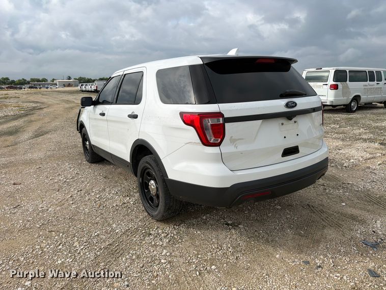 image for item YA3678 2016 Ford Explorer Police Interceptor SUV