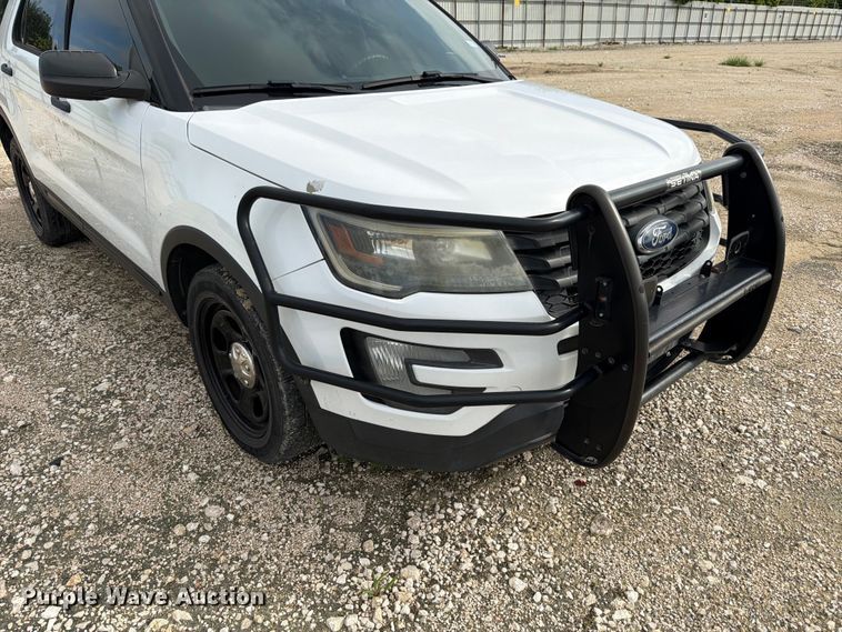 image for item YA3678 2016 Ford Explorer Police Interceptor SUV