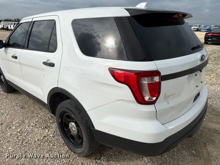 image for item YA3678 2016 Ford Explorer Police Interceptor SUV