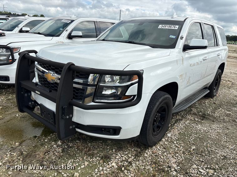 2017 Chevrolet Tahoe Police SUV
