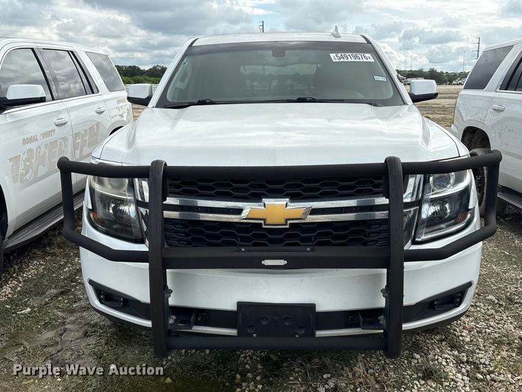 image for item YA3680 2017 Chevrolet Tahoe Police SUV