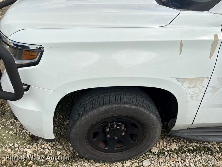 image for item YA3680 2017 Chevrolet Tahoe Police SUV