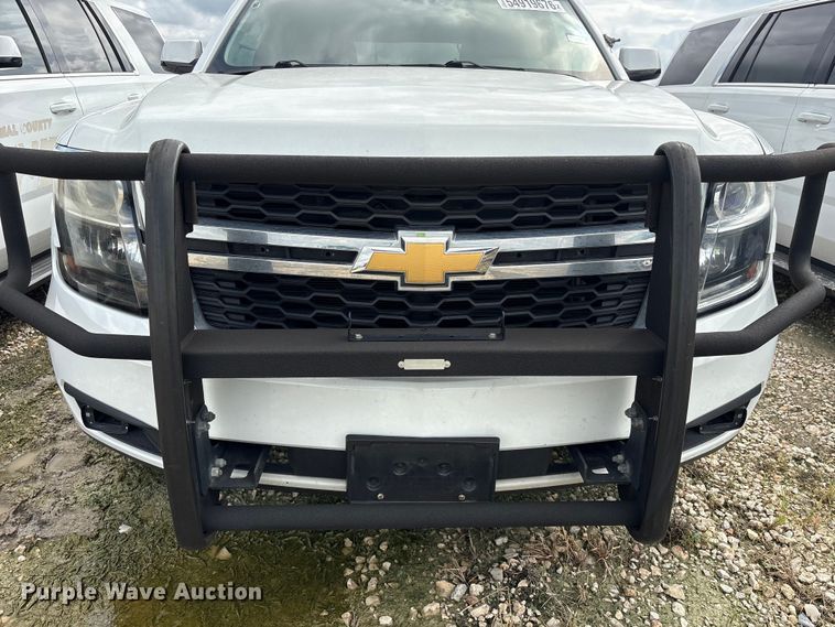 image for item YA3680 2017 Chevrolet Tahoe Police SUV
