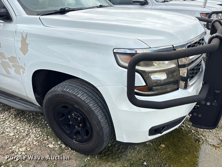 image for item YA3680 2017 Chevrolet Tahoe Police SUV