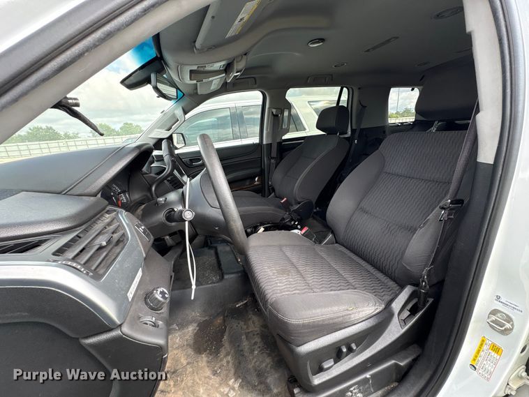 image for item YA3680 2017 Chevrolet Tahoe Police SUV