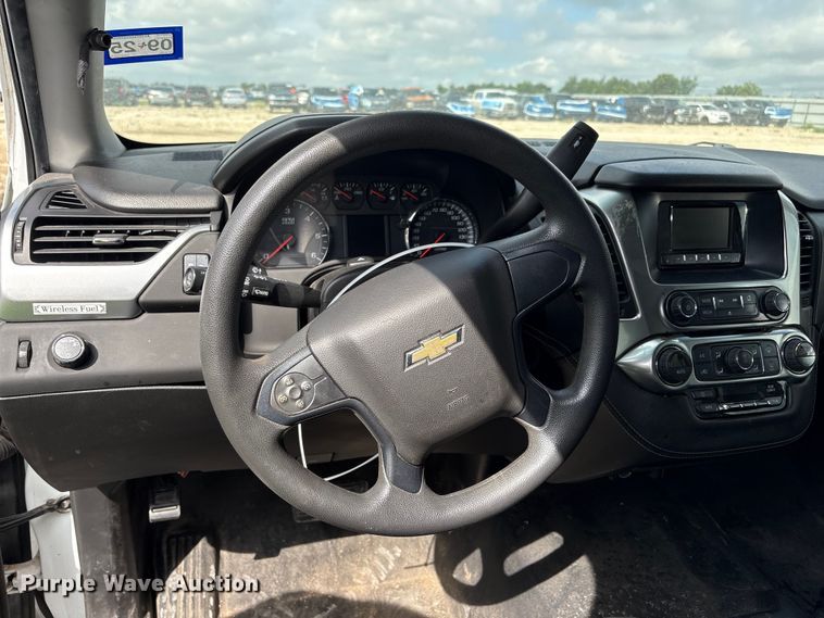 image for item YA3680 2017 Chevrolet Tahoe Police SUV