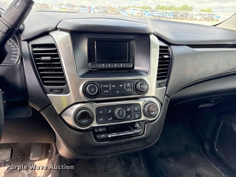 image for item YA3680 2017 Chevrolet Tahoe Police SUV
