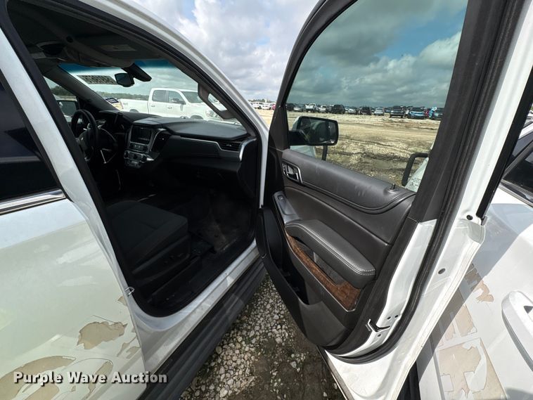 image for item YA3680 2017 Chevrolet Tahoe Police SUV