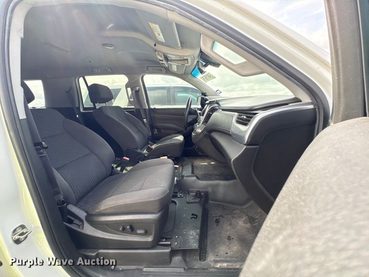 image for item YA3680 2017 Chevrolet Tahoe Police SUV