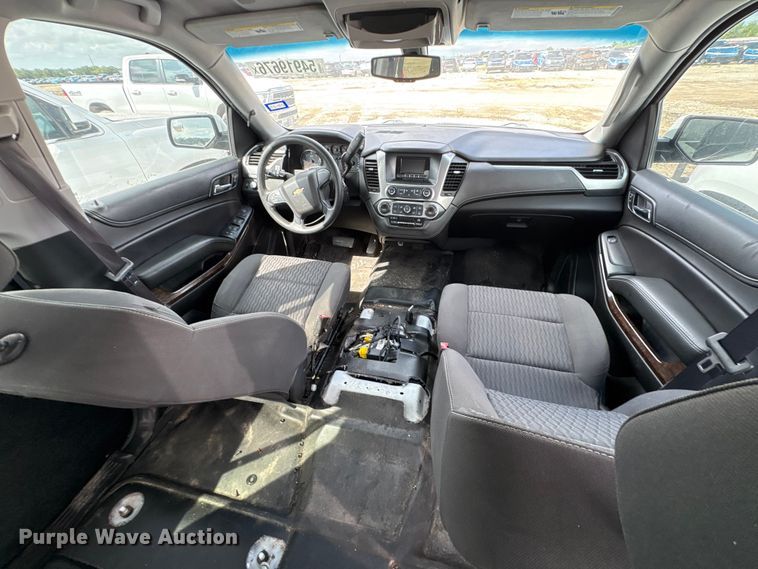 image for item YA3680 2017 Chevrolet Tahoe Police SUV