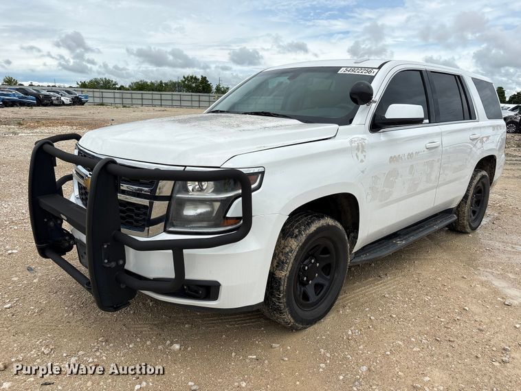 2018 Chevrolet Tahoe Police SUV