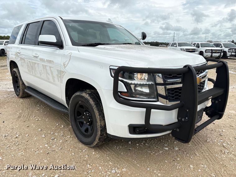 image for item YA3685 2018 Chevrolet Tahoe Police SUV