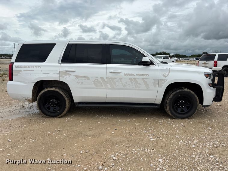 image for item YA3685 2018 Chevrolet Tahoe Police SUV