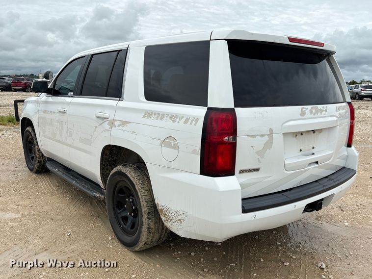 image for item YA3685 2018 Chevrolet Tahoe Police SUV