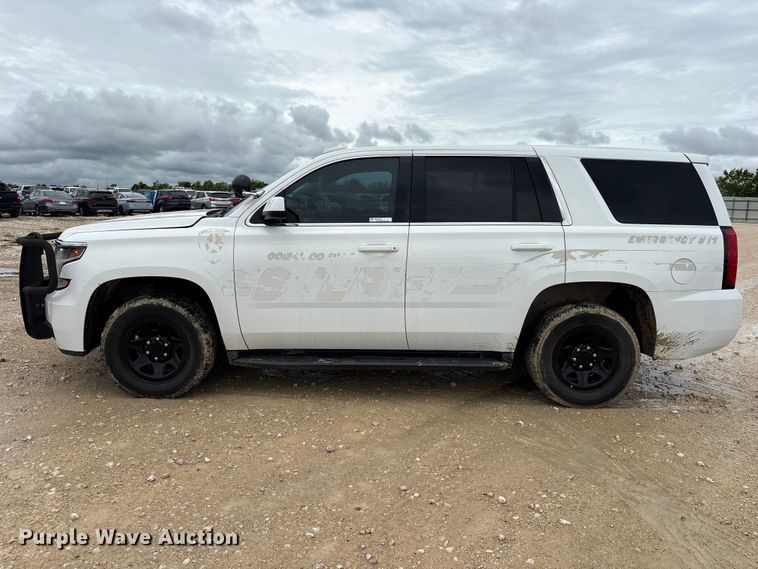 image for item YA3685 2018 Chevrolet Tahoe Police SUV
