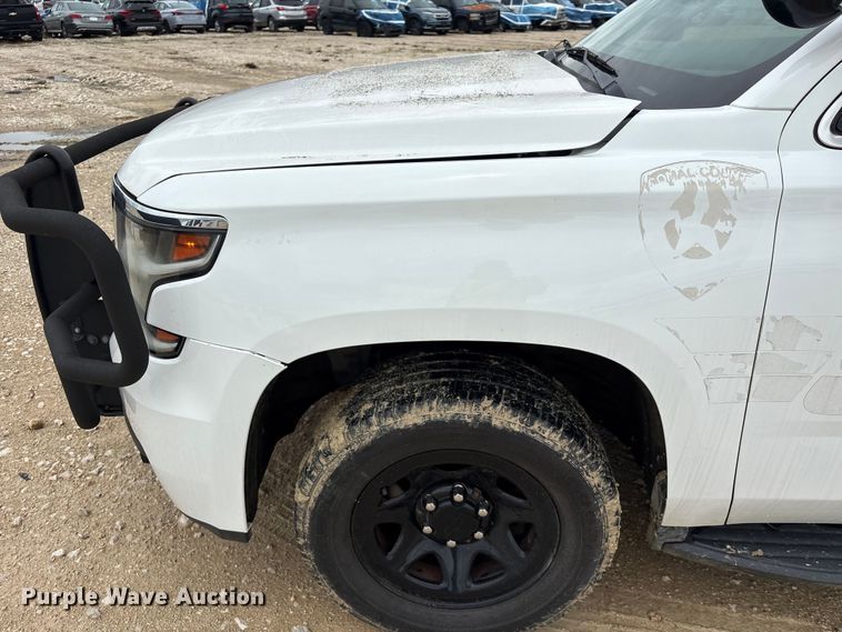image for item YA3685 2018 Chevrolet Tahoe Police SUV