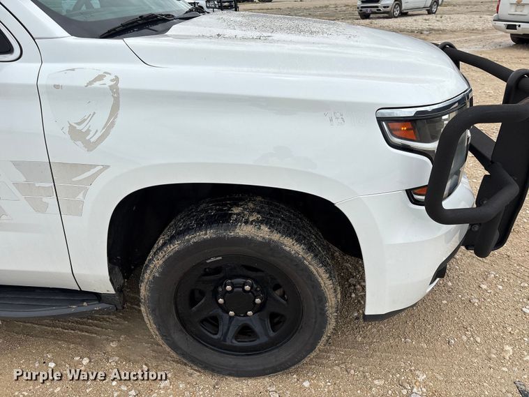 image for item YA3685 2018 Chevrolet Tahoe Police SUV