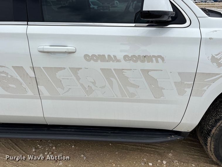 image for item YA3685 2018 Chevrolet Tahoe Police SUV