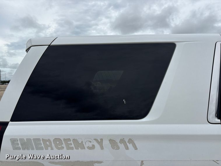 image for item YA3685 2018 Chevrolet Tahoe Police SUV