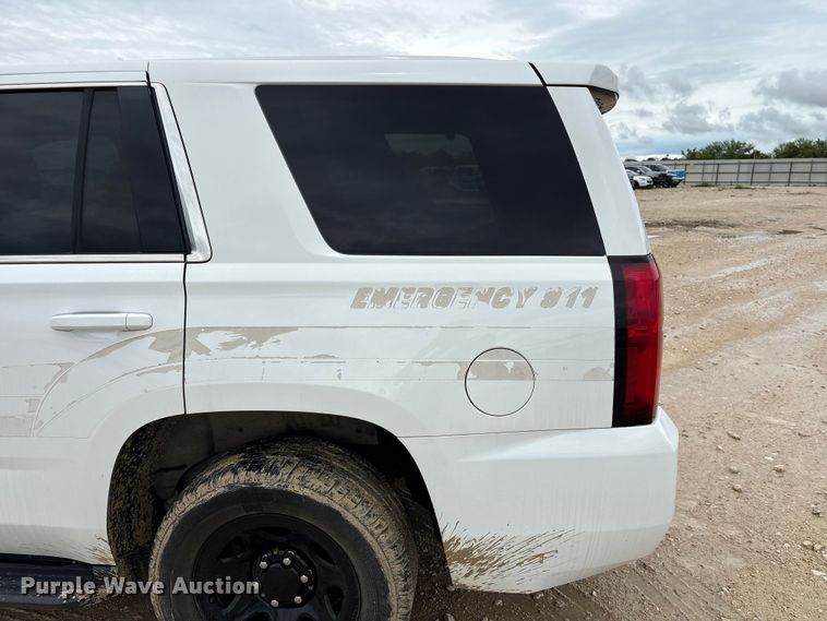 image for item YA3685 2018 Chevrolet Tahoe Police SUV