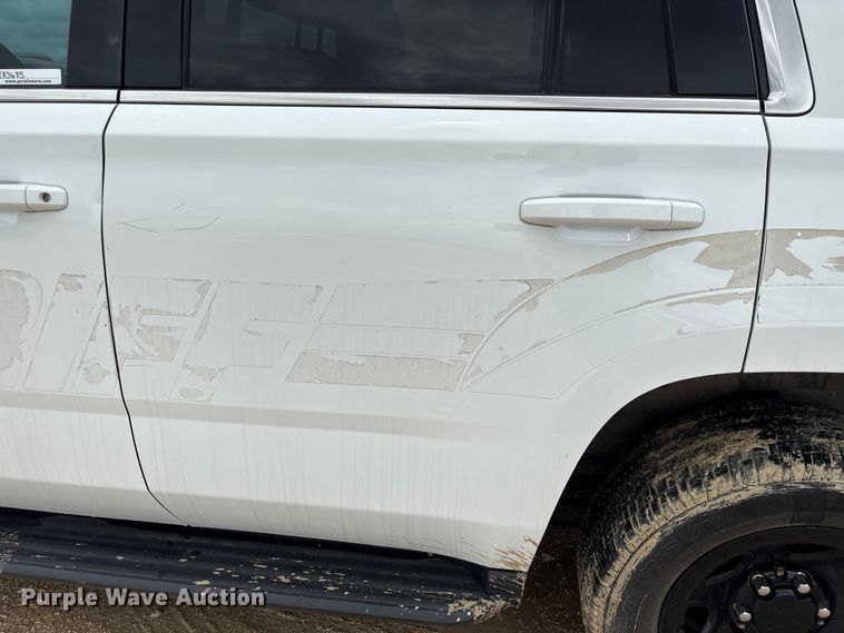 image for item YA3685 2018 Chevrolet Tahoe Police SUV
