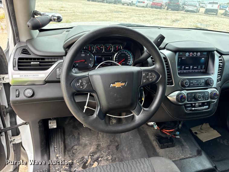 image for item YA3685 2018 Chevrolet Tahoe Police SUV
