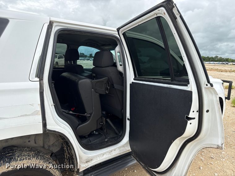 image for item YA3685 2018 Chevrolet Tahoe Police SUV