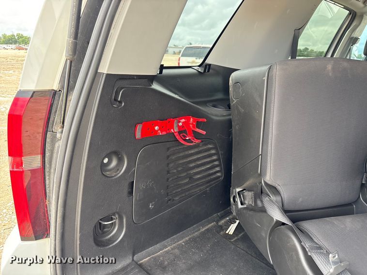 image for item YA3685 2018 Chevrolet Tahoe Police SUV