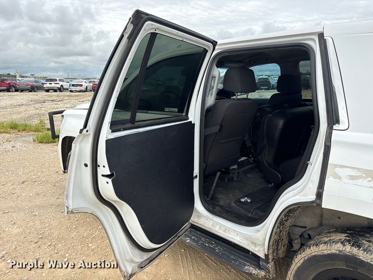 image for item YA3685 2018 Chevrolet Tahoe Police SUV