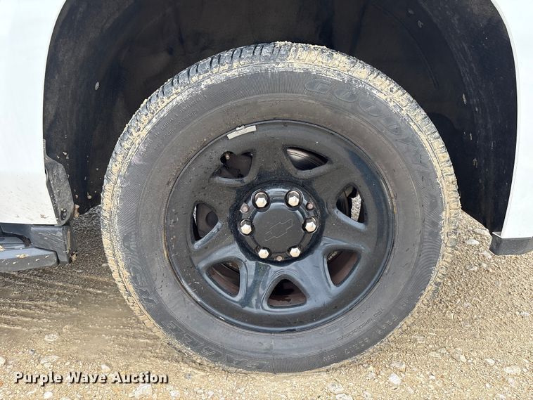 image for item YA3685 2018 Chevrolet Tahoe Police SUV