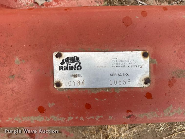 image for item DY3178 Rhino CY84 rotary mower