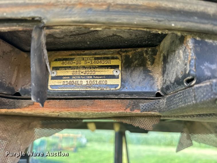 image for item DY3225 1978 John Deere 4640 tractor