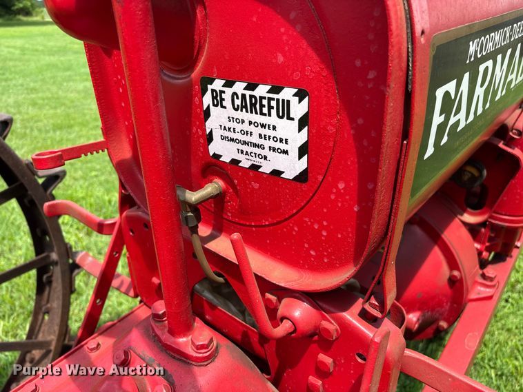 image for item EO4402 1935 International Harvester Farmall  F-12 tractor