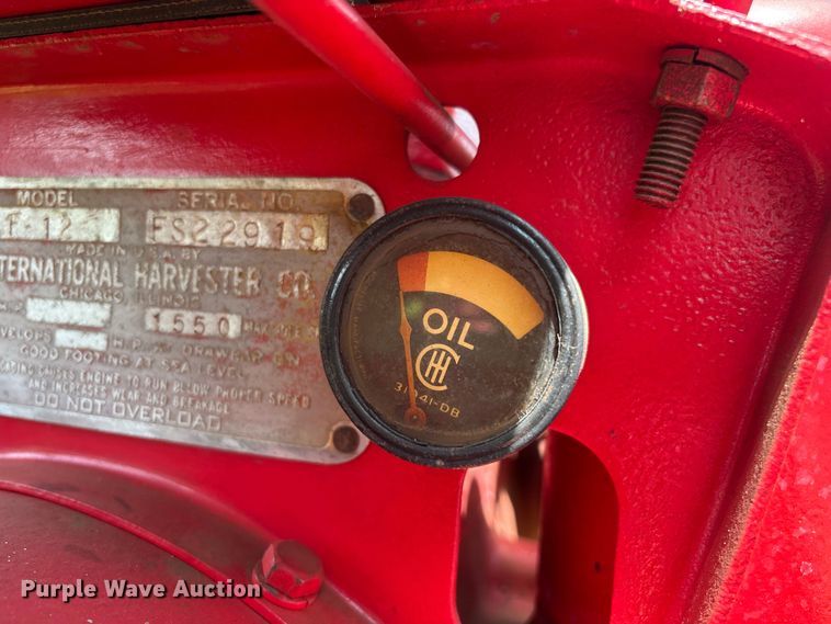 image for item EO4402 1935 International Harvester Farmall  F-12 tractor