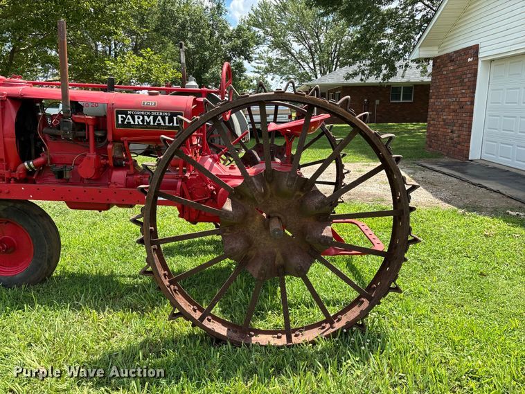 image for item EO4402 1935 International Harvester Farmall  F-12 tractor