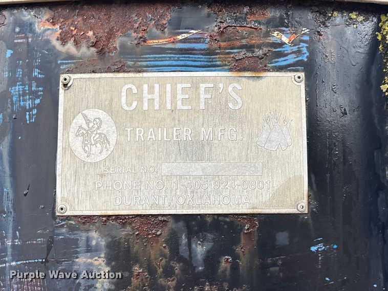 image for item EO4480 1978 Chief's  livestock trailer