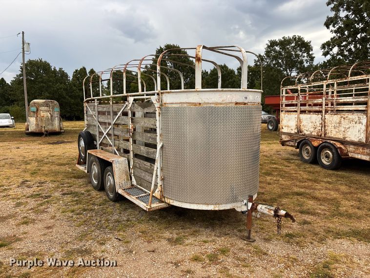 image for item EO4481 1968 Hale  livestock trailer
