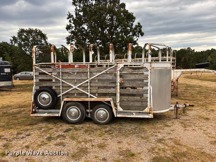 image for item EO4481 1968 Hale  livestock trailer