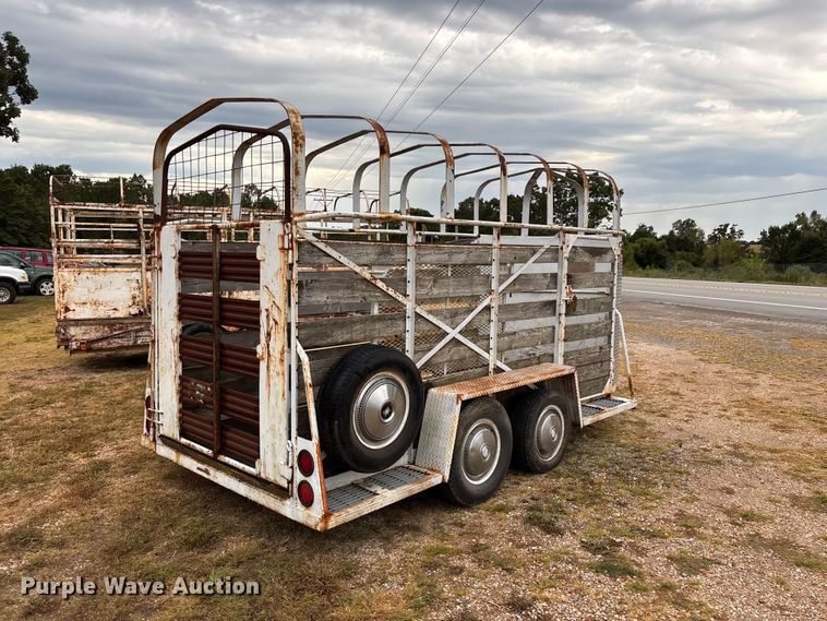 image for item EO4481 1968 Hale  livestock trailer