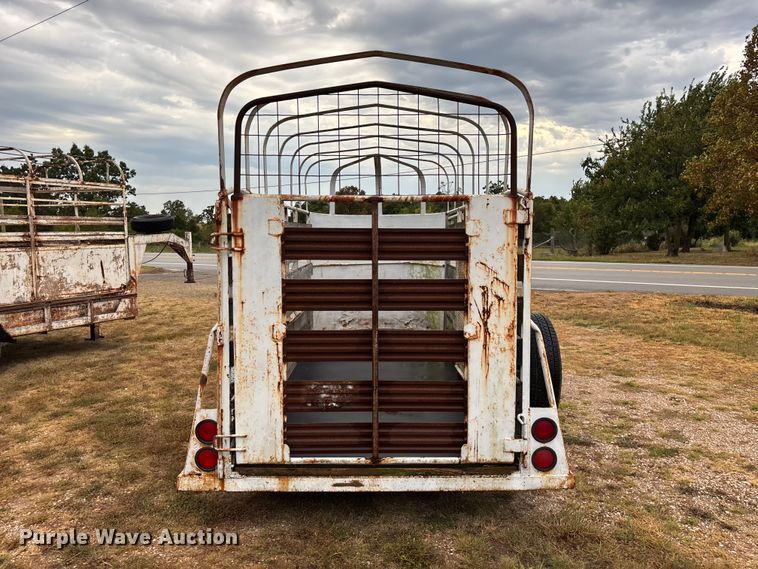 image for item EO4481 1968 Hale  livestock trailer
