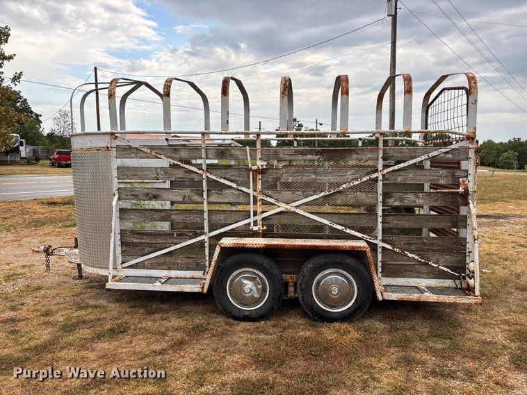 image for item EO4481 1968 Hale  livestock trailer