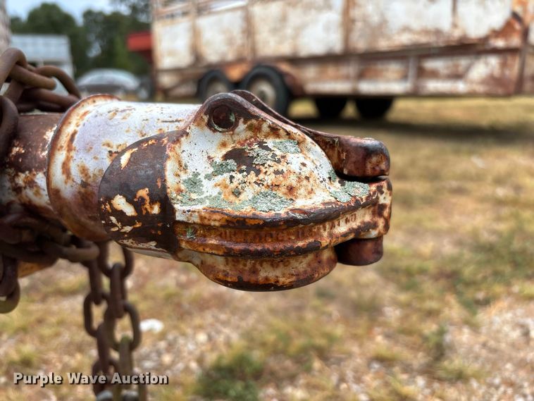 image for item EO4481 1968 Hale  livestock trailer