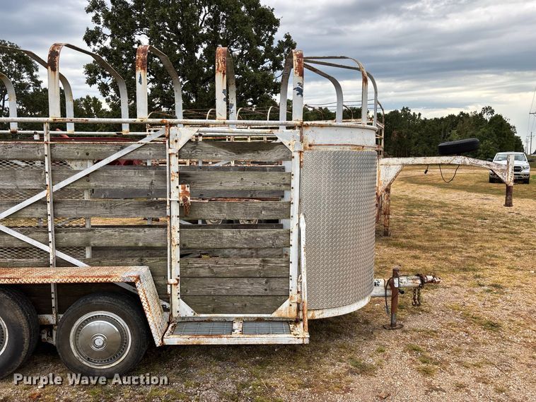 image for item EO4481 1968 Hale  livestock trailer
