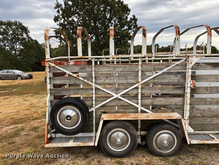 image for item EO4481 1968 Hale  livestock trailer