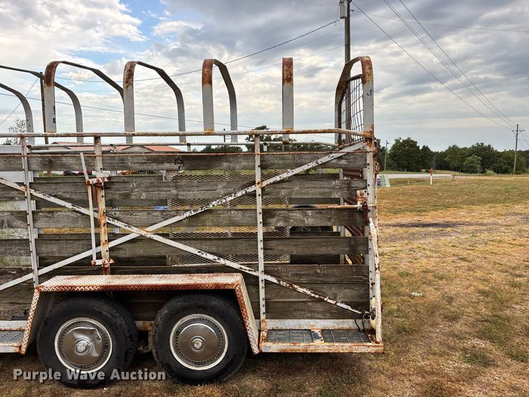 image for item EO4481 1968 Hale  livestock trailer